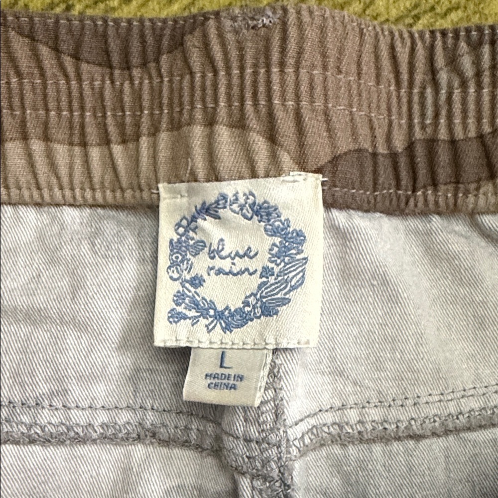 Blue rain Camouflage skirt size L - Picture 2 of 6
